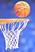 Basketball Bouncing on the Rim