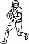 14 football player coloring pages: Free sports printables, at ...